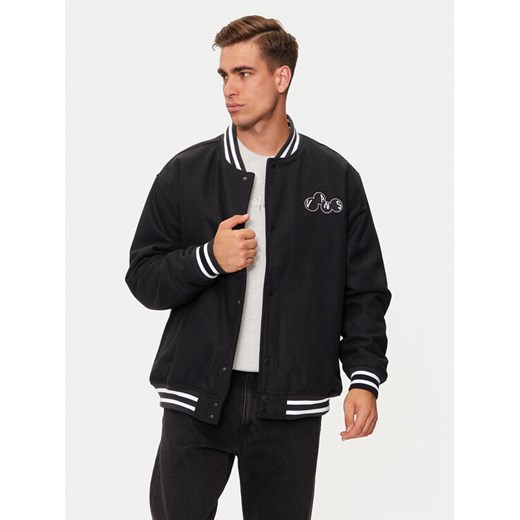 Vans Kurtka bomber Scuttle VN000HMN Czarny Regular Fit ze sklepu MODIVO w kategorii Kurtki męskie - zdjęcie 182645174