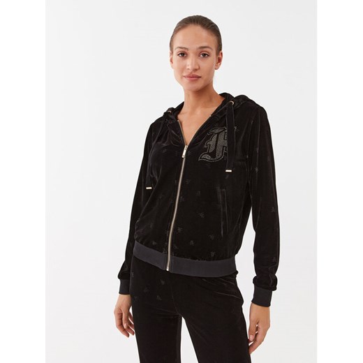 Fracomina Bluza FR23WT9016F44101 Czarny Regular Fit ze sklepu MODIVO w kategorii Bluzy damskie - zdjęcie 182645222