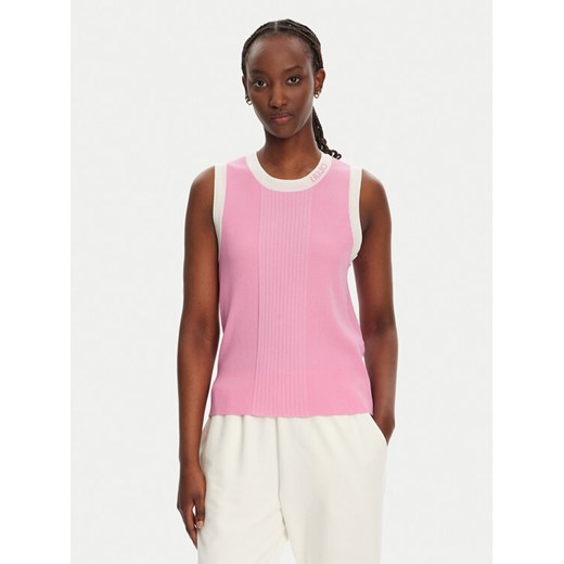 Liu Jo Sport Sweter TA5092 MS022 Różowy Regular Fit ze sklepu MODIVO w kategorii Swetry damskie - zdjęcie 182645270