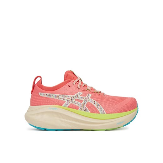 Asics Buty do biegania Gel-Nimbus 27 Tr 1012B808 Czerwony ze sklepu MODIVO w kategorii Buty sportowe damskie - zdjęcie 182645324