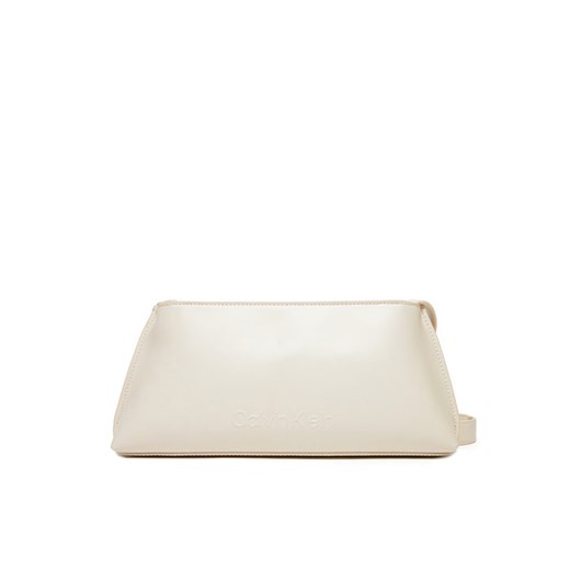 Calvin Klein Torebka K60K612550 Écru ze sklepu MODIVO w kategorii Torebki damskie - zdjęcie 182645343