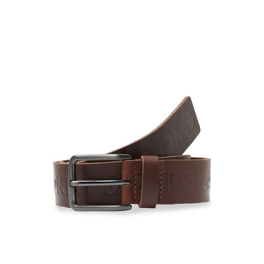Jack&Jones Pasek Męski Jones 12242689 Brązowy ze sklepu MODIVO w kategorii Paski męskie - zdjęcie 182645353