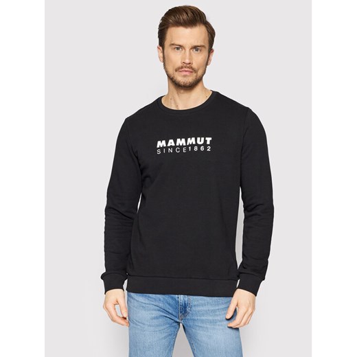 Mammut Bluza Core Logo 1014-04040-0001-115 Czarny Regular Fit ze sklepu MODIVO w kategorii Bluzy męskie - zdjęcie 182645413