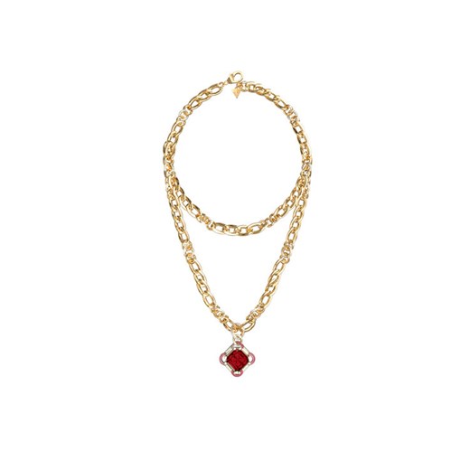 Guess Naszyjnik JUBN04 474JW Złoty Guess 00 MODIVO