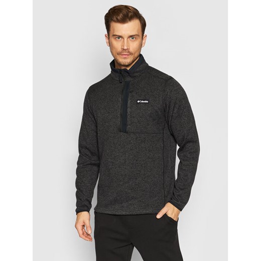 Columbia Polar Sweather Weather 1954111 Czarny Regular Fit ze sklepu MODIVO w kategorii Bluzy męskie - zdjęcie 182645453