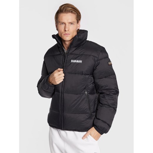 Napapijri Kurtka zimowa A-Suomi NP0A4GJF Czarny Regular Fit ze sklepu MODIVO w kategorii Kurtki męskie - zdjęcie 182645522