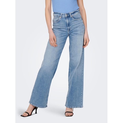 ONLY Jeansy Madison 15282975 Niebieski Wide Leg ze sklepu MODIVO w kategorii Jeansy damskie - zdjęcie 182645532