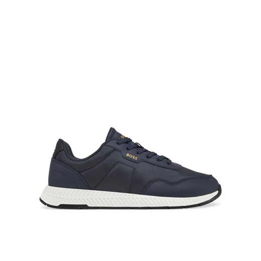 BOSS Sneakersy Titanium 50536481 Granatowy ze sklepu MODIVO w kategorii Buty sportowe męskie - zdjęcie 182645563