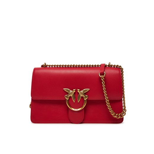 PINKO Torebka Love One Classic Dc PE 25 PCPL 100941 A0F1 Czerwony ze sklepu MODIVO w kategorii Kopertówki - zdjęcie 182645600