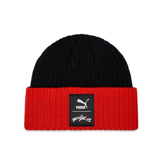 Puma Czapka PUMA x Miraculous Beanie 024796 01 Czarny ze sklepu MODIVO w kategorii Czapki dziecięce - zdjęcie 182645644