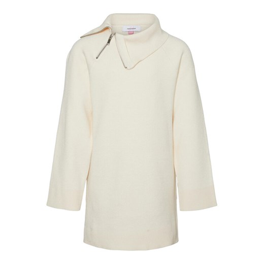 Vero Moda Girl Golf Gold Needle 10278276 Écru Regular Fit ze sklepu MODIVO w kategorii Swetry dziewczęce - zdjęcie 182645683