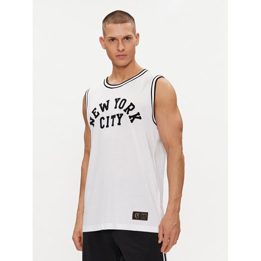 Champion Tank top 220009 Biały Custom Fit ze sklepu MODIVO w kategorii T-shirty męskie - zdjęcie 182645791