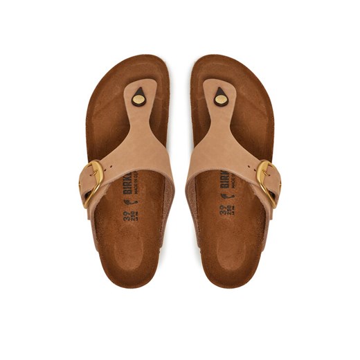 Birkenstock Japonki Gizeh Big Buckle LENB 1024007 Różowy ze sklepu MODIVO w kategorii Klapki damskie - zdjęcie 182645851