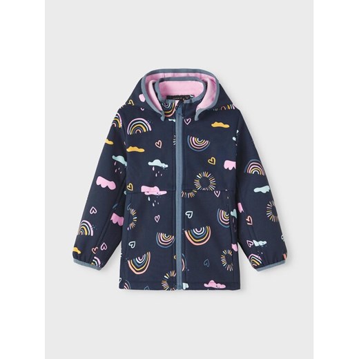 NAME IT Kurtka przejściowa 13216400 Granatowy Regular Fit ze sklepu MODIVO w kategorii Kurtki dziewczęce - zdjęcie 182645874