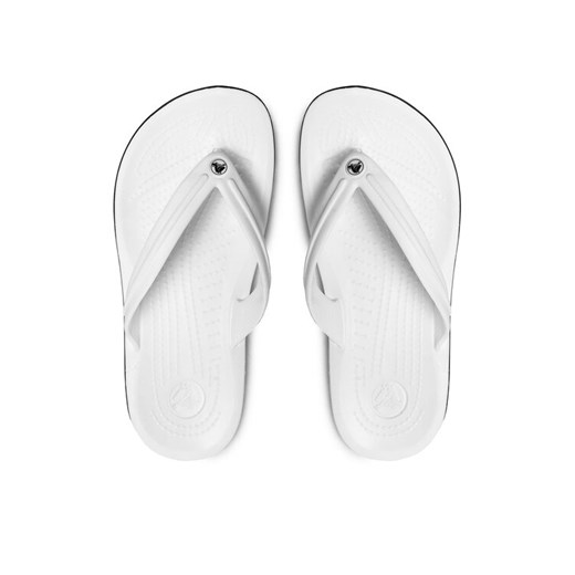 Crocs Japonki Crocband Flip 11033 Biały ze sklepu MODIVO w kategorii Klapki męskie - zdjęcie 182645902
