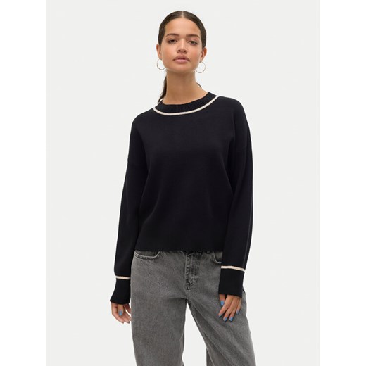 Vero Moda Sweter Saba 10318077 Czarny Regular Fit ze sklepu MODIVO w kategorii Swetry damskie - zdjęcie 182645932