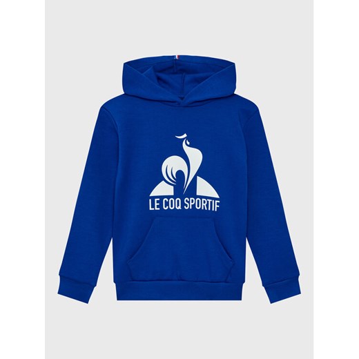 Le Coq Sportif Bluza 2220603 Niebieski Regular Fit ze sklepu MODIVO w kategorii Bluzy chłopięce - zdjęcie 182645952