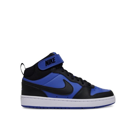 Nike Sneakersy Court Borough Mid 2 (GS) CD7782 404 Niebieski ze sklepu MODIVO w kategorii Buty sportowe dziecięce - zdjęcie 182646000