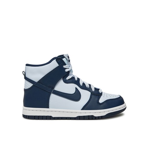 Nike Sneakersy Dunk High (GS) DB2179 008 Biały ze sklepu MODIVO w kategorii Buty sportowe dziecięce - zdjęcie 182646001