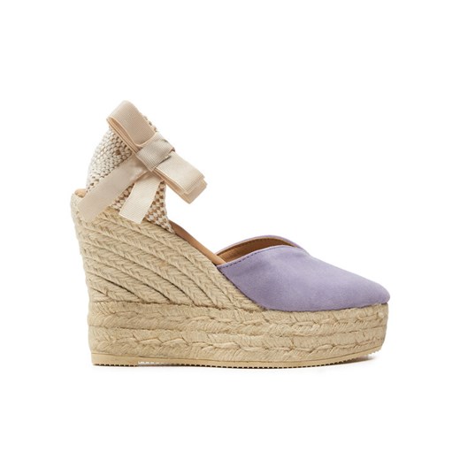 Manebi Espadryle Hamptons Heart-Shaped Wedge Espadrilles W 1.3 WH Fioletowy ze sklepu MODIVO w kategorii Espadryle damskie - zdjęcie 182646013