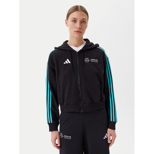 adidas Bluza Mercedes - AMG Petronas Formula One Team DNA JV5436 Czarny Loose Fit ze sklepu MODIVO w kategorii Bluzy damskie - zdjęcie 182646103