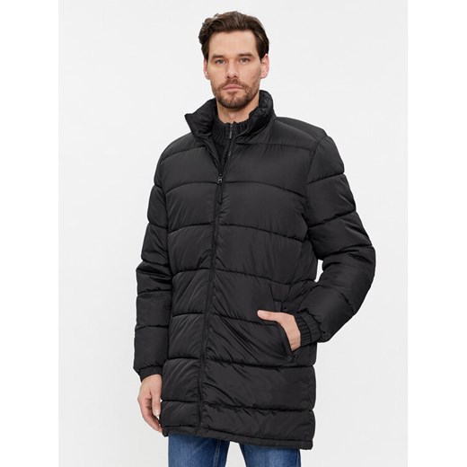 Brave Soul Kurtka puchowa MJK-DAVISLONGBLK Czarny Regular Fit ze sklepu MODIVO w kategorii Kurtki męskie - zdjęcie 182646151