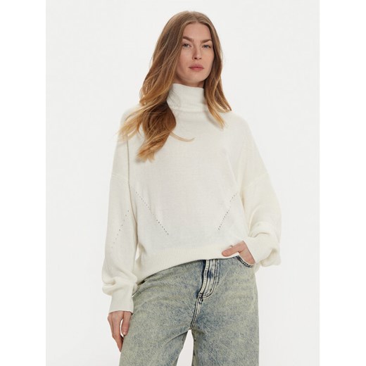 ViCOLO Sweter 77039S Écru Regular Fit ze sklepu MODIVO w kategorii Swetry damskie - zdjęcie 182646174