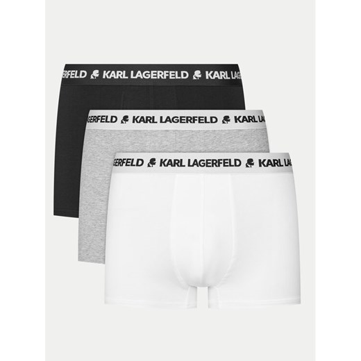 KARL LAGERFELD Komplet 3 par bokserek A1M47151 Kolorowy ze sklepu MODIVO w kategorii Majtki męskie - zdjęcie 182646202