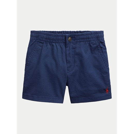 Polo Ralph Lauren Szorty materiałowe 322855350011 Granatowy Regular Fit ze sklepu MODIVO w kategorii Spodenki chłopięce - zdjęcie 182646243