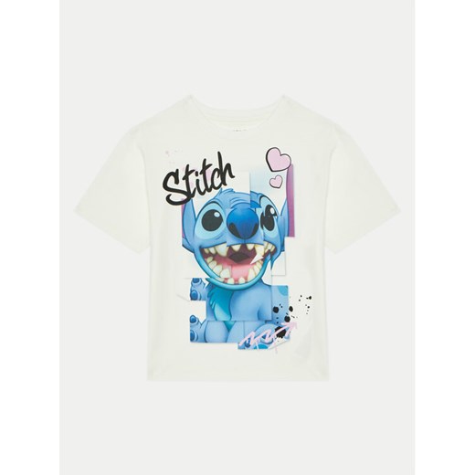 NAME IT T-Shirt 13238482 Écru Regular Fit ze sklepu MODIVO w kategorii T-shirty chłopięce - zdjęcie 182646271