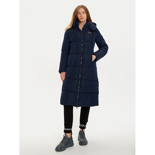EA7 Emporio Armani Kurtka zimowa 6DTL01 TN8AZ 0562 Granatowy Regular Fit ze sklepu MODIVO w kategorii Kurtki damskie - zdjęcie 182646272