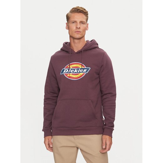Dickies Bluza Icon Logo DK0A4XCB Fioletowy Regular Fit ze sklepu MODIVO w kategorii Bluzy męskie - zdjęcie 182646343