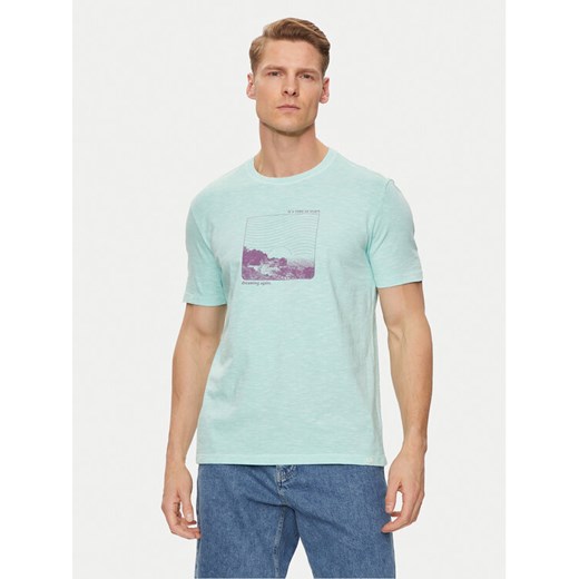 United Colors Of Benetton T-Shirt 3F98U1092 Zielony Regular Fit ze sklepu MODIVO w kategorii T-shirty męskie - zdjęcie 182646353