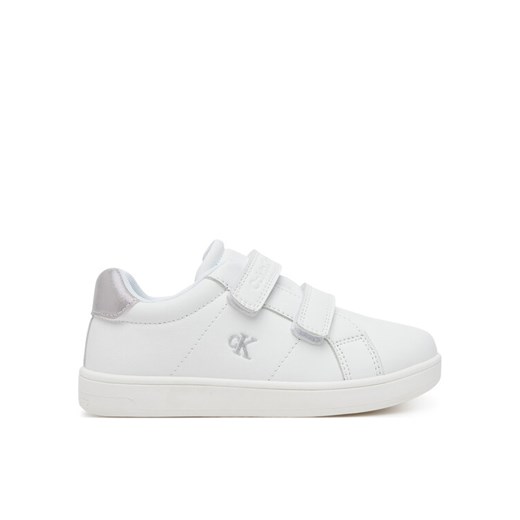 Calvin Klein Jeans Sneakersy Low Cut Velcro Sneaker V1A9-82007-1355 S Biały ze sklepu MODIVO w kategorii Buty sportowe dziecięce - zdjęcie 182646384
