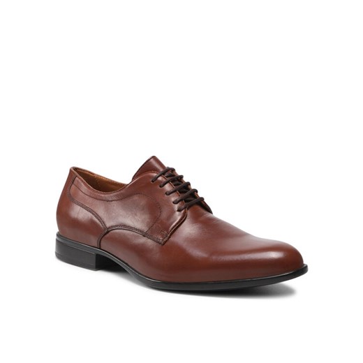 Geox Półbuty U Iacopo C U169GC 00043 C6001 Brązowy ze sklepu MODIVO w kategorii Buty eleganckie męskie - zdjęcie 182646390