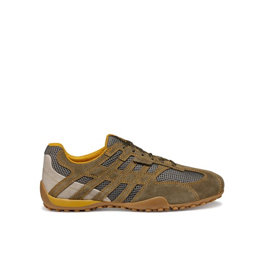 Geox Sneakersy U Snake Original U55MNA 02214 C6404 Zielony ze sklepu MODIVO w kategorii Buty sportowe męskie - zdjęcie 182646471