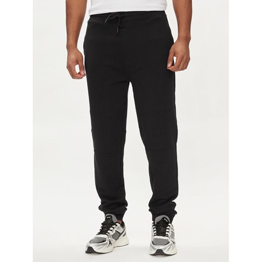 Boss Spodnie dresowe Se_brid 50513379 Czarny Regular Fit ze sklepu MODIVO w kategorii Spodnie męskie - zdjęcie 182646474