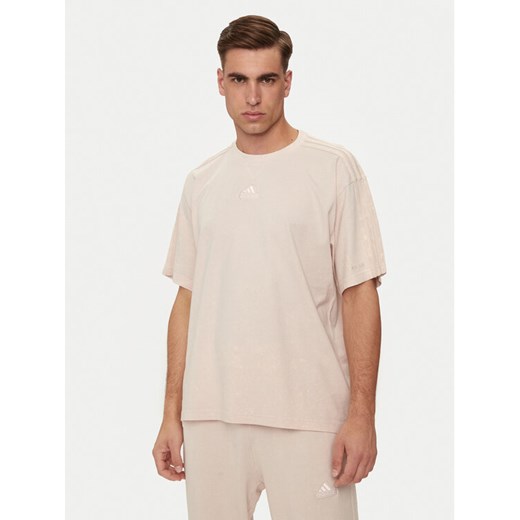 adidas T-Shirt ALL SZN 3-Stripes IR5198 Różowy Regular Fit ze sklepu MODIVO w kategorii T-shirty męskie - zdjęcie 182646571