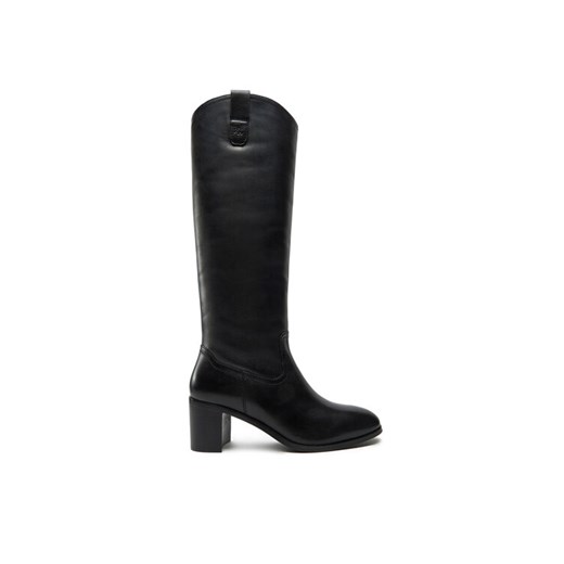 Lauren Ralph Lauren Kozaki 802937812001 Czarny ze sklepu MODIVO w kategorii Kozaki damskie - zdjęcie 182646592