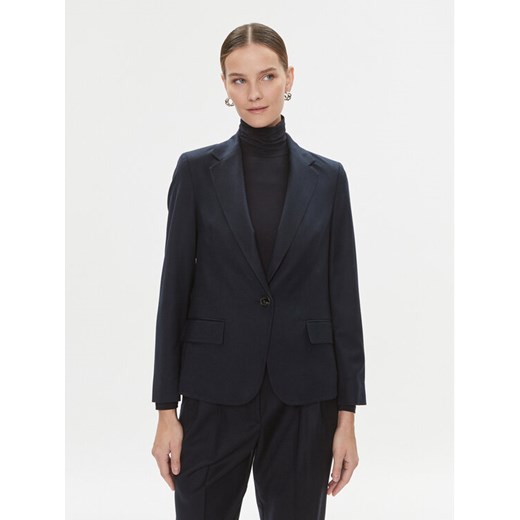 Boss Marynarka Jocalua15 50501834 Granatowy Regular Fit ze sklepu MODIVO w kategorii Marynarki damskie - zdjęcie 182646613
