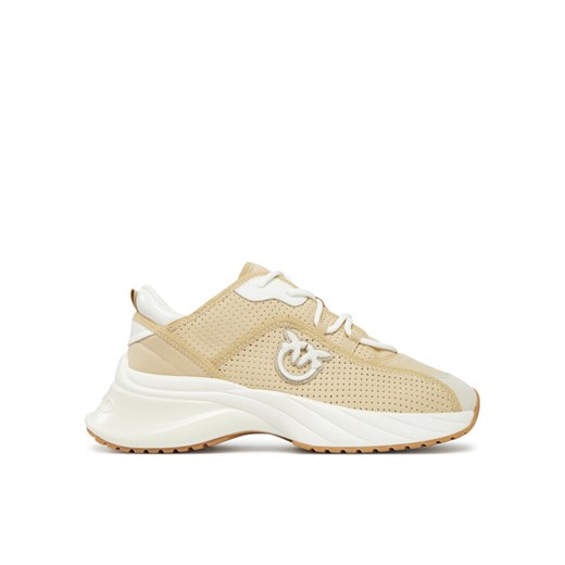 PINKO Sneakersy Ariel 15 SS0065T030 Beżowy ze sklepu MODIVO w kategorii Buty sportowe damskie - zdjęcie 182646644