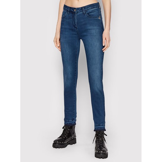 Patrizia Pepe Jeansy CP0509/D1HIB-C899 Granatowy Skinny Fit ze sklepu MODIVO w kategorii Jeansy damskie - zdjęcie 182646651