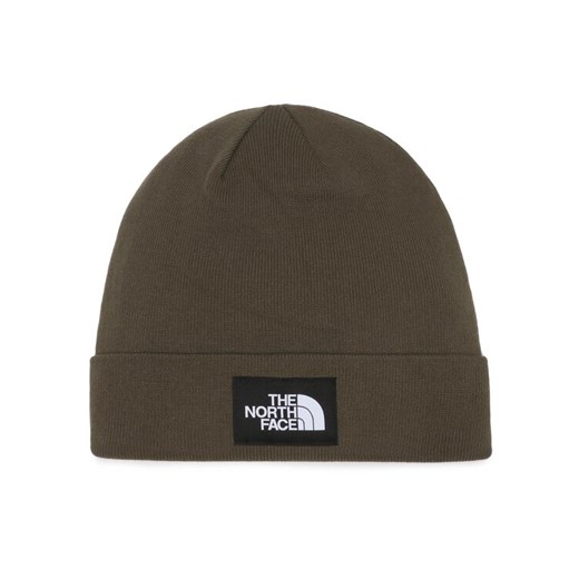 The North Face Czapka Dock Worker Recycled BeanieNF0A3FNT21L1 Khaki ze sklepu MODIVO w kategorii Czapki zimowe męskie - zdjęcie 182646713