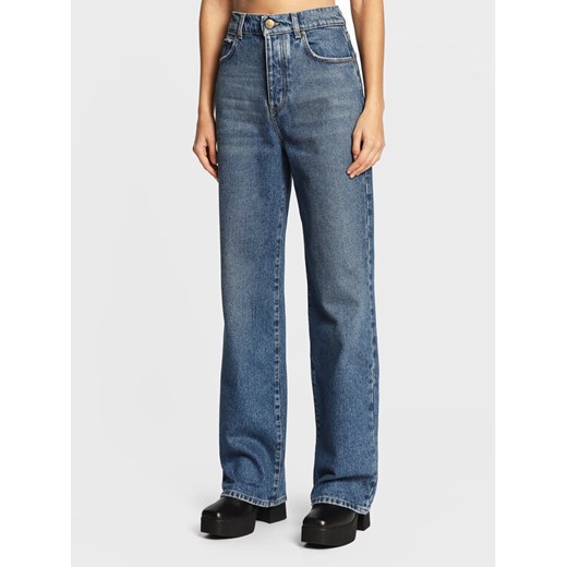 Pinko Jeansy Wilma 2 1J10ZN A05T Niebieski Relaxed Fit ze sklepu MODIVO w kategorii Jeansy damskie - zdjęcie 182646733