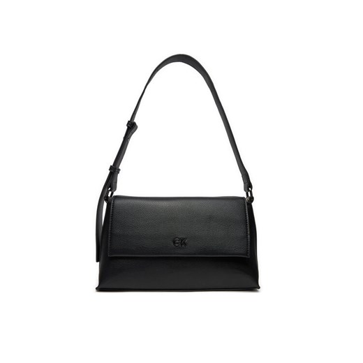 Calvin Klein Torebka Ck Daily Shoulder Bag Pebble K60K612139 Czarny ze sklepu MODIVO w kategorii Listonoszki - zdjęcie 182646840