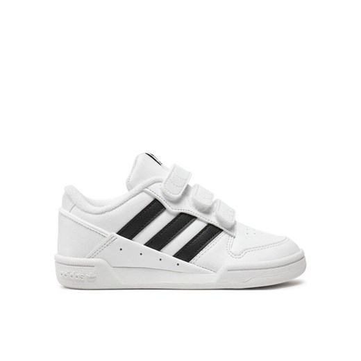 adidas Sneakersy Team Court 2 Str Cf C ID6634 Biały ze sklepu MODIVO w kategorii Buty sportowe dziecięce - zdjęcie 182647003