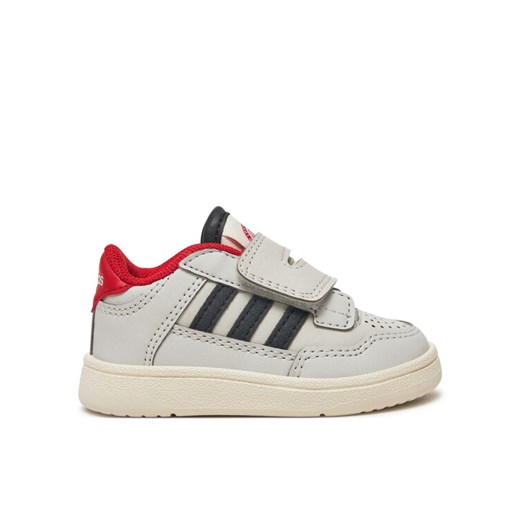 adidas Sneakersy Rapid Court JS0638 Szary ze sklepu MODIVO w kategorii Buty sportowe dziecięce - zdjęcie 182647041