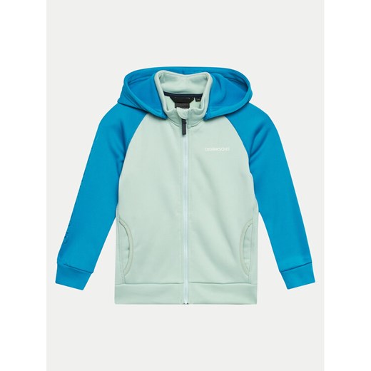 Didriksons Bluza Corin 505003 Niebieski Straight Fit ze sklepu MODIVO w kategorii Bluzy chłopięce - zdjęcie 182647132