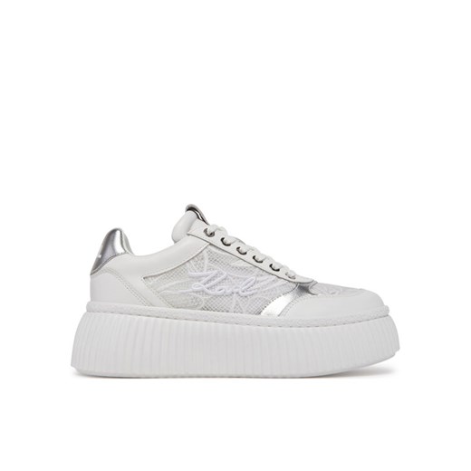 KARL LAGERFELD Sneakersy KL42325 Biały ze sklepu MODIVO w kategorii Buty sportowe damskie - zdjęcie 182647181