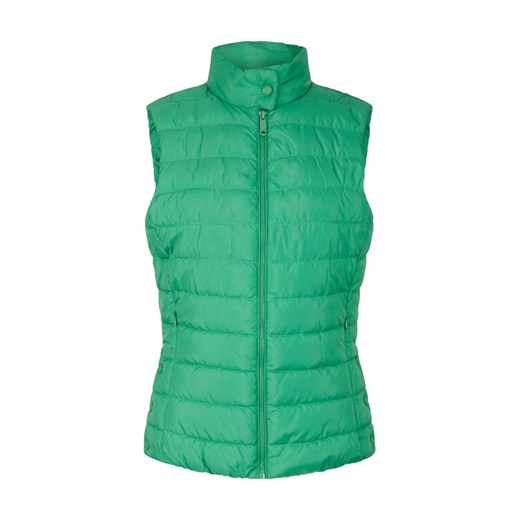 Tom Tailor Bezrękawnik 1034120 Zielony Regular Fit ze sklepu MODIVO w kategorii Kamizelki damskie - zdjęcie 182647220
